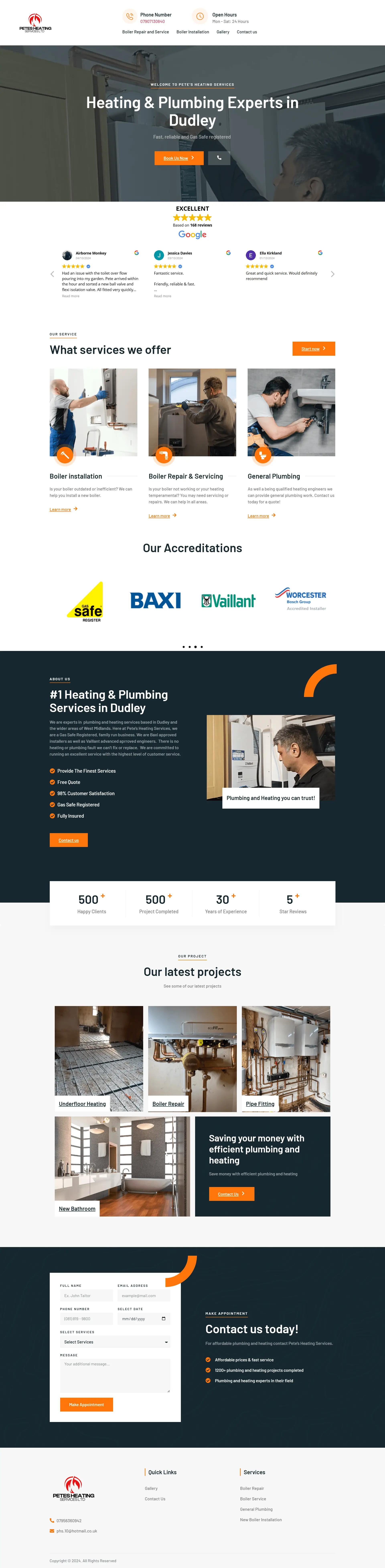 Pete’s Heating Services